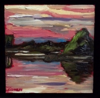 SOLD-North Ontario - 6x6 - Oil on Wood Panel