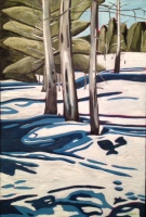 SOLD - Winter - Oil on canvas - 24 x 36